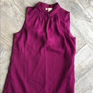 Banana Republic mock neck top